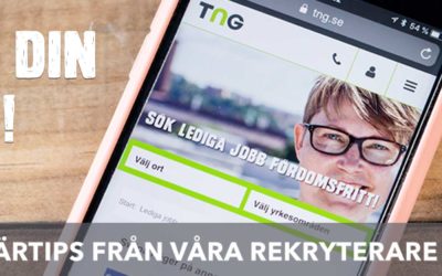 TNG:s jobb- och karriärpodd Tack för din ansökan