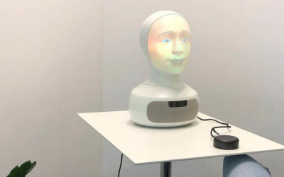 Automatiserade robotintervjuer med intervjuroboten Tengai