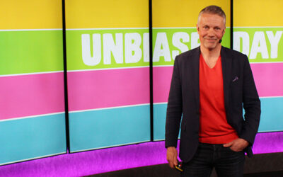 Urban Björn pratade om affärsnyttan med inkluderande ledarskap under Unbiased Day 2022.