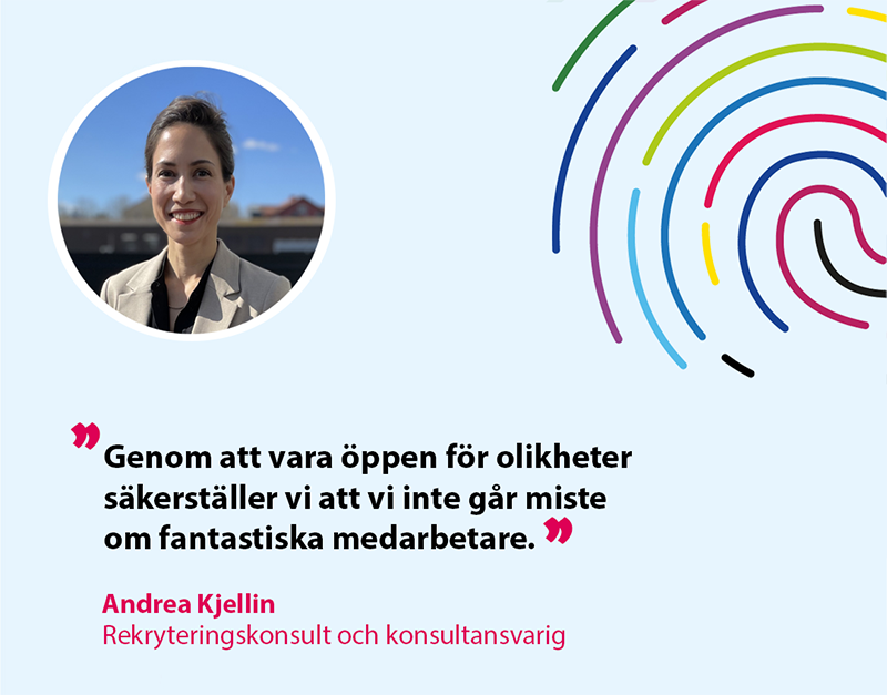 Andrea Kjellin, rekryteringskonsult och konsultansvarig på TNG, om hur vi kan bygga broar med mångfald.