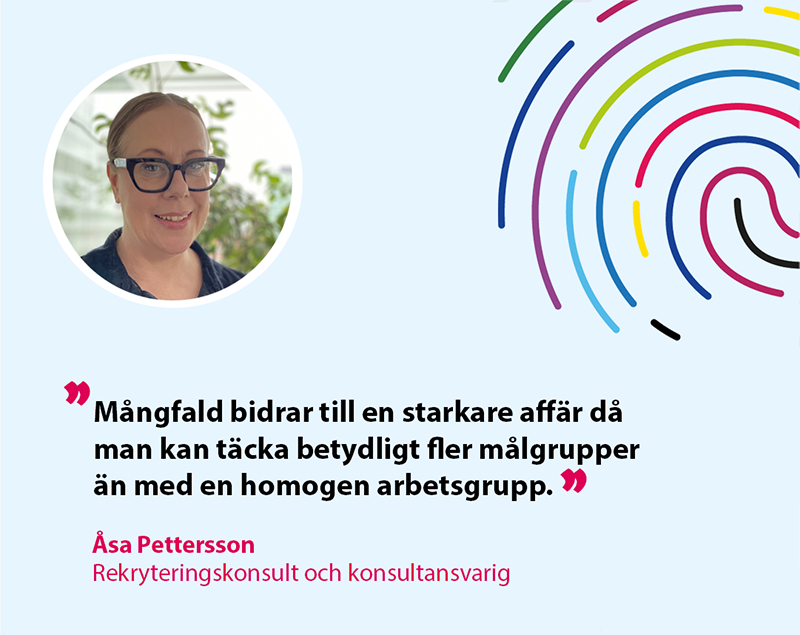 Åsa Pettersson, rekryteringskonsult och konsultansvarig på TNG, tipsar om hur arbetsgivare kan arbeta med mångfald och inkludering.