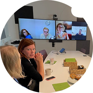 Remote work - en självklarhet för teamet på TNG:s marknadsavdelning.