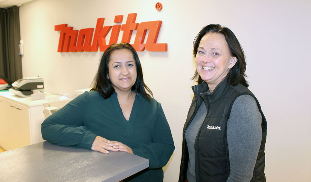 Tina Bhati, redovisningsekonom, och Gabriella von Arnold, Marketing Manager, har nyligen rekryterats till Makita via TNG. 