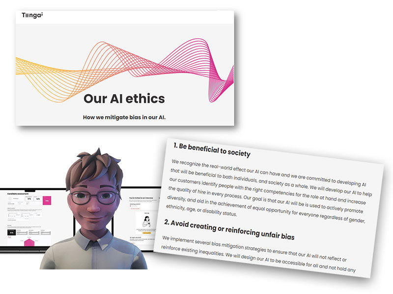 Det AI-baserade screeningverktyget Tengai har på sin hemsida öppet publicerat sin AI-ethics.