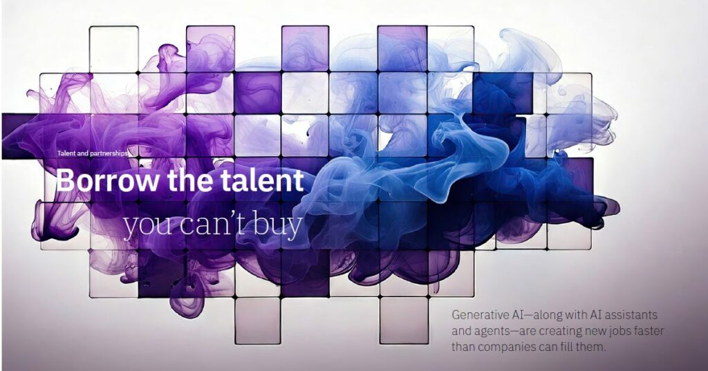 Illustrativ bild från CEO-rapport IBM
