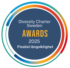 TNG finalist i Diversity Charter Sweden Awards 2025 - kategorin långsiktighet