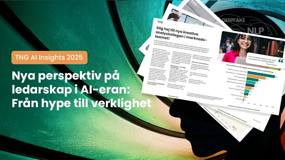 Ladda ner rapport från TNG med nya perspektiv på ledarskap i AI-eran