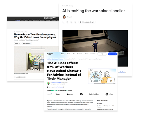 Ensammare arbetsplatser med AI? 