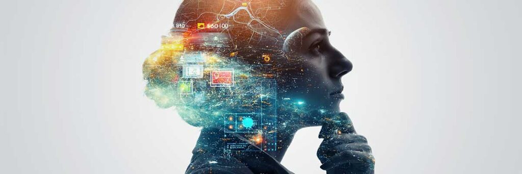 De dolda riskerna med AI-entusiasm person som tänker kritiskt