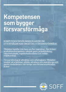 Ny rapport om kompetensen som bygger försvarsförmåga