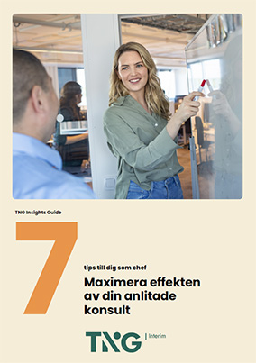 Ladda ner guide från TNG med tips på hur du maximerar effekten av din anlitade interimskonsult.